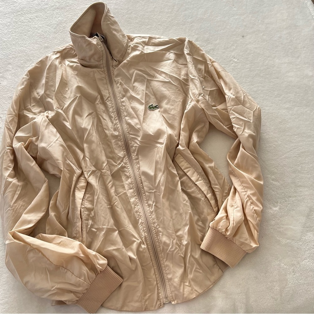 Vintage Lacoste Izod Cream Jacket